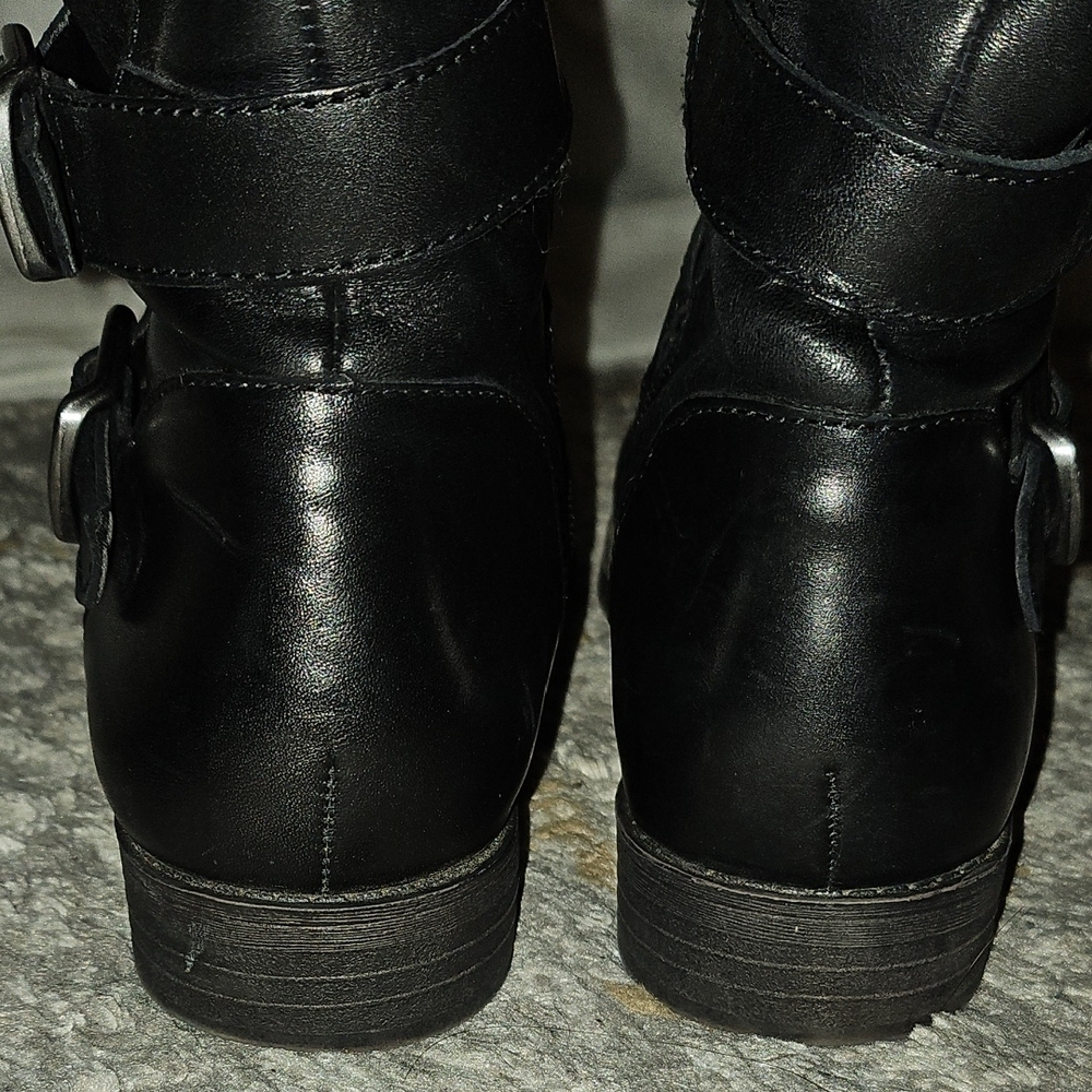 Lucky Brand Zosha Over the Knee Black Boots Size 8 - Picture 12 of 16